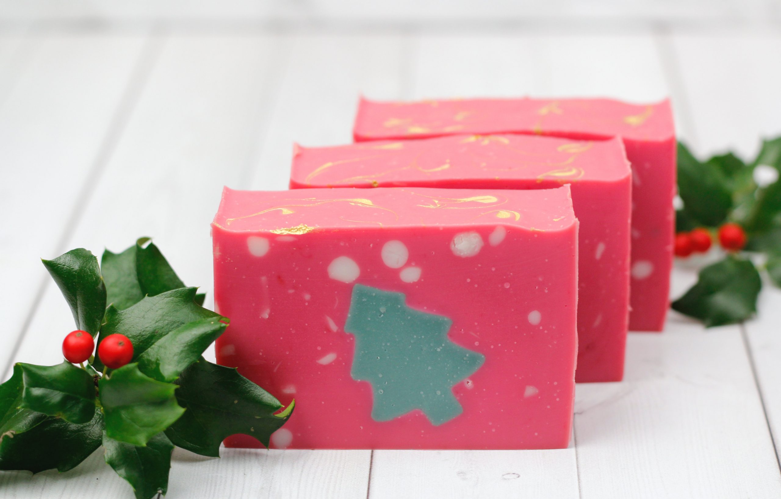 Christmas Tree Cold Process Soap Recipe with Essential Oils Tweak and Tinker